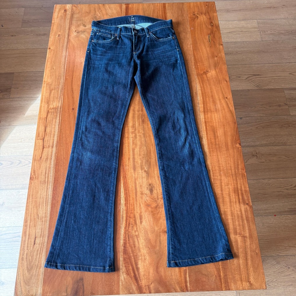 Citizens of Humanity by Jerome Dahan Dark Blue Wash Flare Jeans Size‎ 25